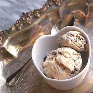 Peanut Butter Ice Cream with Chocolate