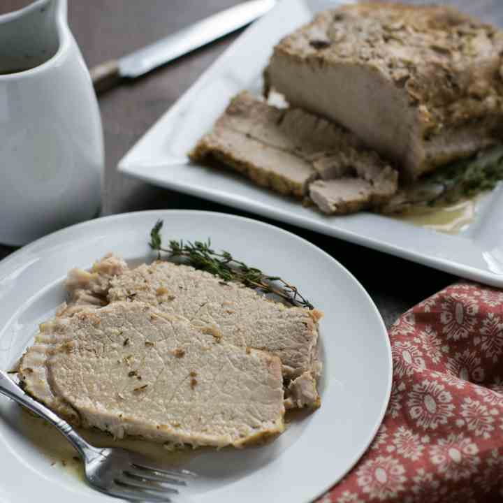 Pressure Cooker Roast Pork Loin