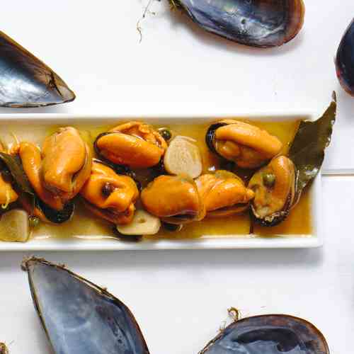 Marinated mussels