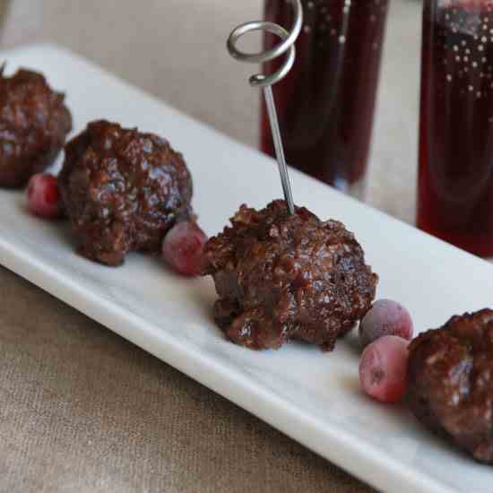 Cranberry Meatballs