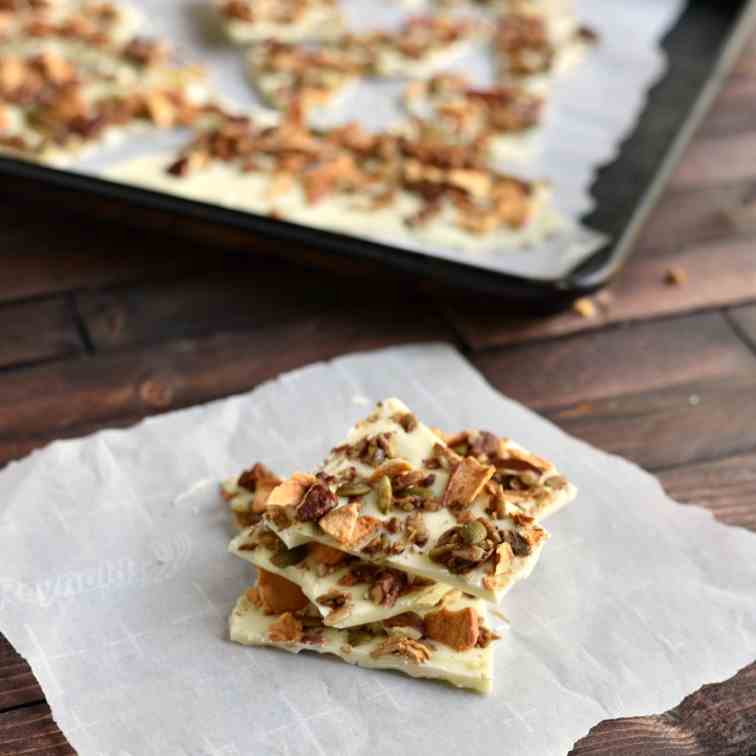 Apple Cinnamon Granola White Chocolate Bar