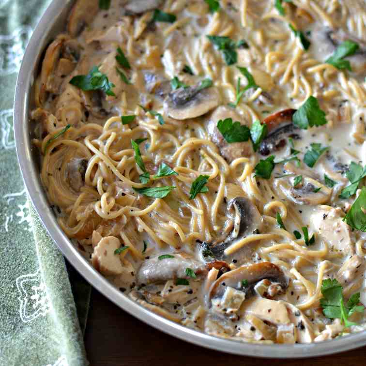 Chicken Mushroom Pasta