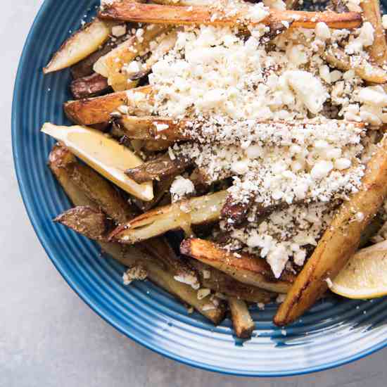 Baked Greek Feta Fries