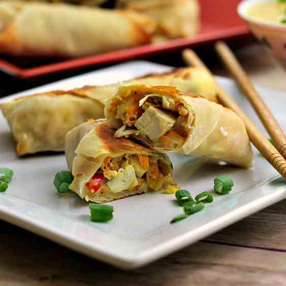 Vegetarian/Vegan Egg Rolls