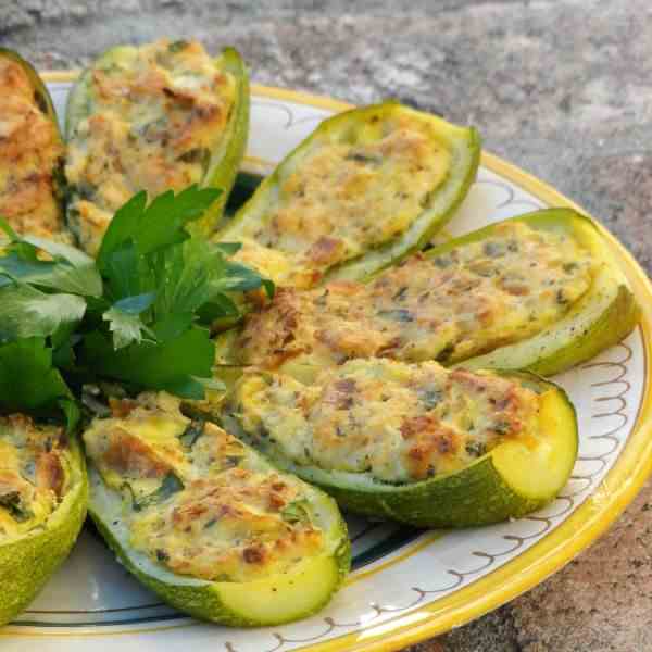 Italian Stuffed Zucchini