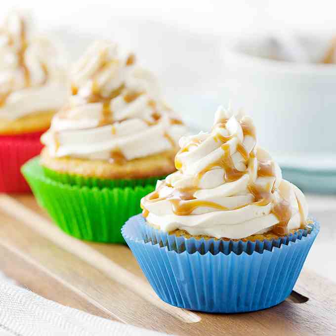 Salted Caramel Cupcakes