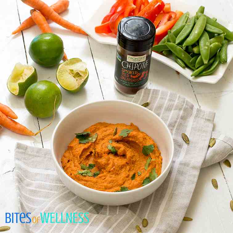 Whole30 Chipotle Carrot Dip