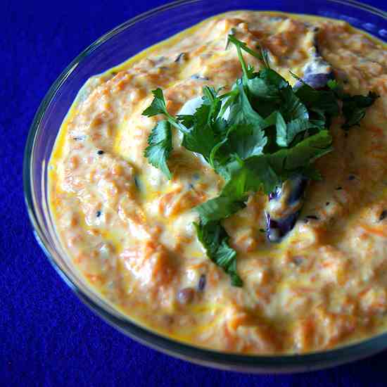 Carrot Pachadi (Carrot n Yogurt)