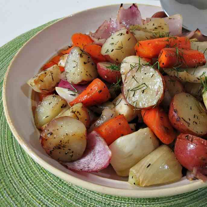 Roasted Root Vegetables