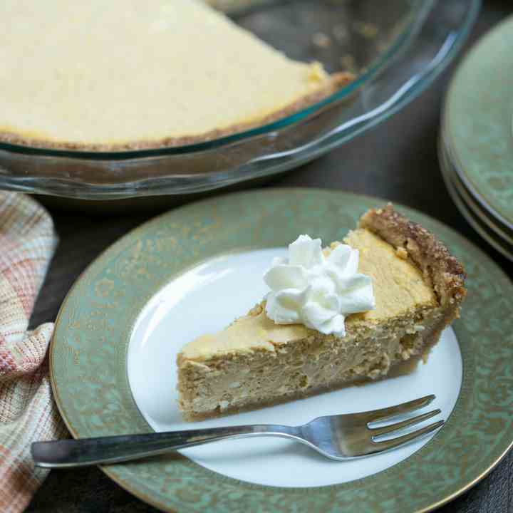 Low Carb Pumpkin Cheesecake Pie