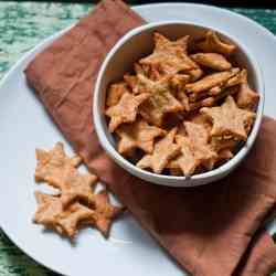 Whole Wheat Cheese Crackers