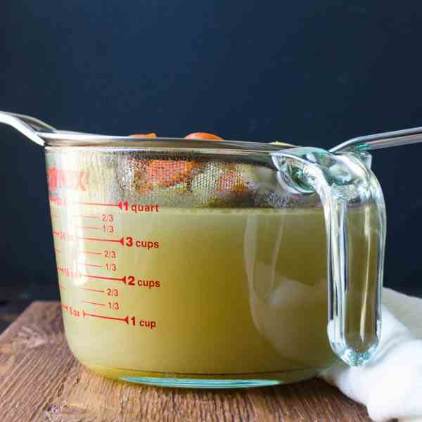 Easy Leftover Rotisserie Chicken Stock