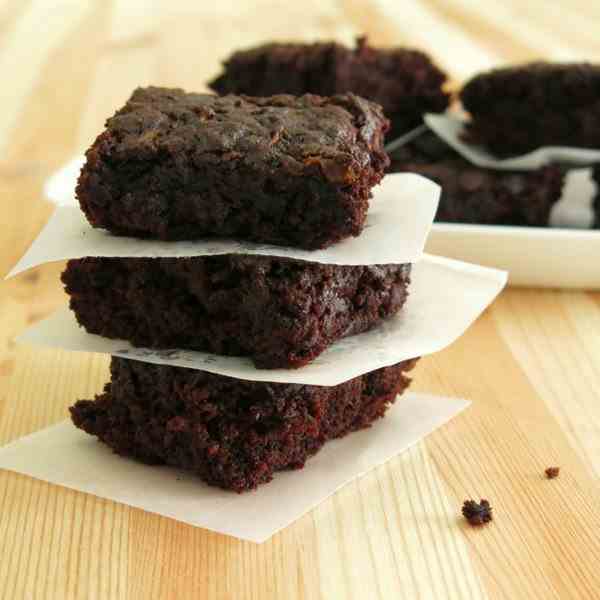 Chocolate Zucchini Brownies