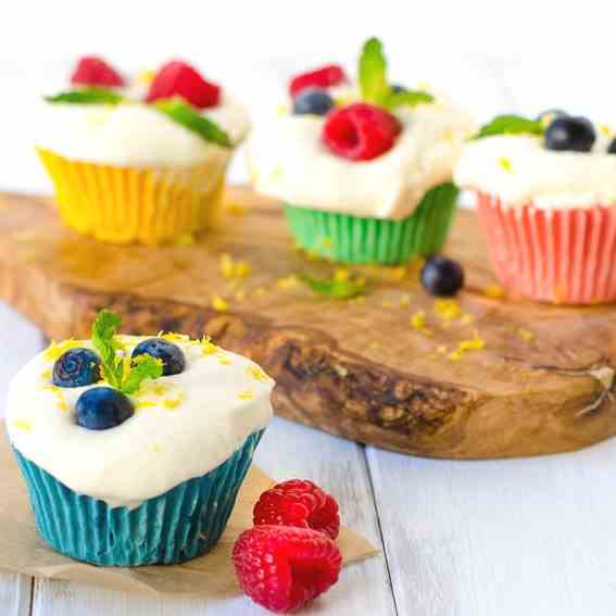 Colorful Chocolate Cups with Mousse