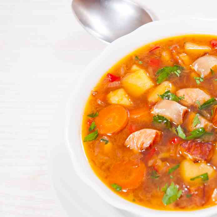 Portuguese Fish Soup 