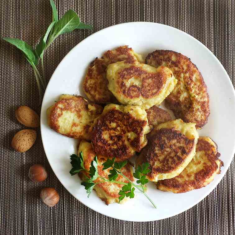 Jerusalem artichoke patties