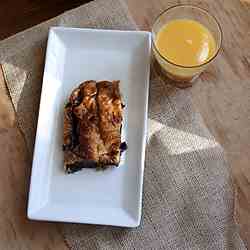 Blueberry Croissant French Toast