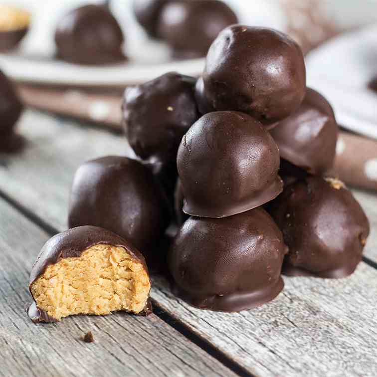 Chocolate Peanut Butter Balls