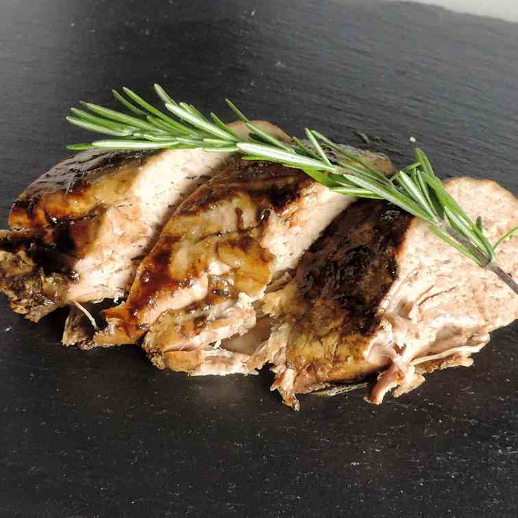 Balsamic Pork Loin - Crockpot