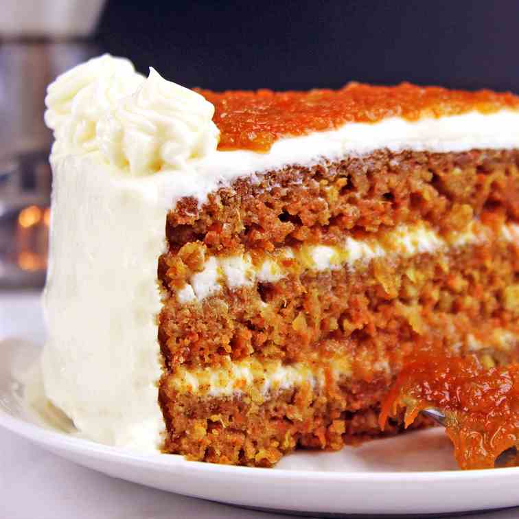 Ultimate Carrot Cake with Carrot Cake Jam.