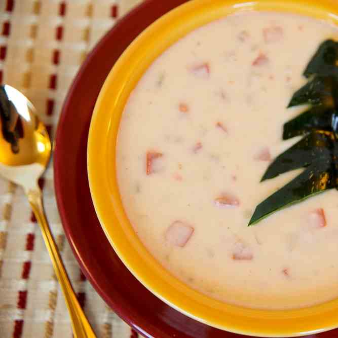 Holiday Jalapeno Cheese Soup
