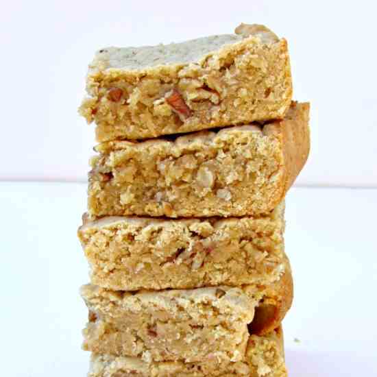 Pecan Oatmeal Cookie Bars 