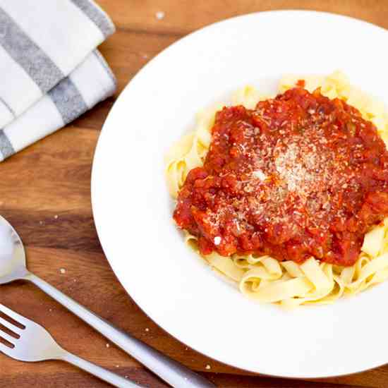 Tomato - Chilli Pasta