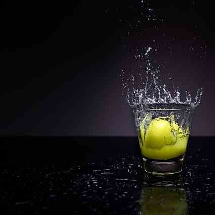Drink with himalayan salt and lemon agains