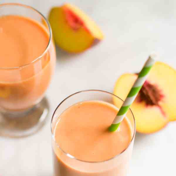 Peach Carrot Smoothie