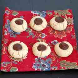 Chocolate Thumbprint Cookies