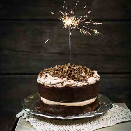 Dark beer chocolate cake