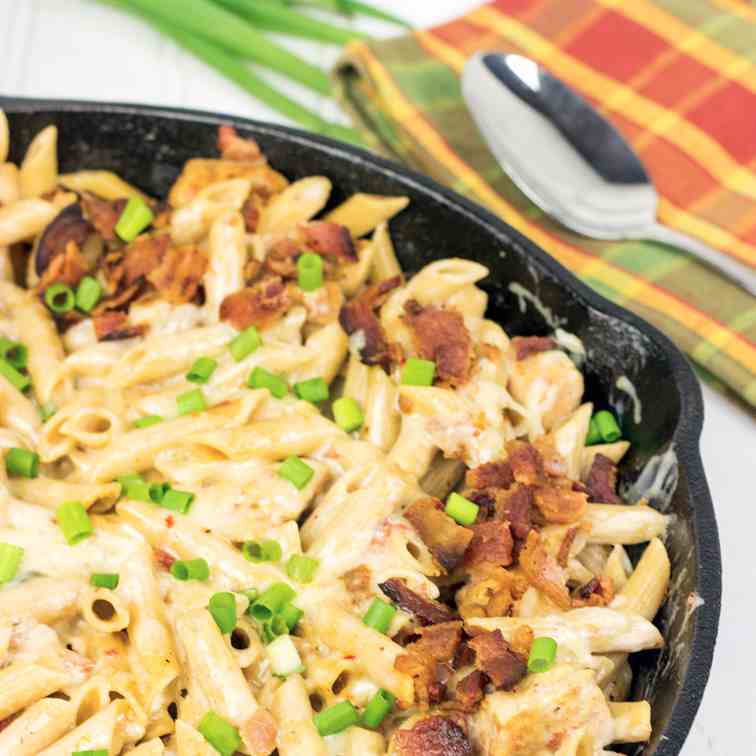 Chicken Bacon Ranch Pasta