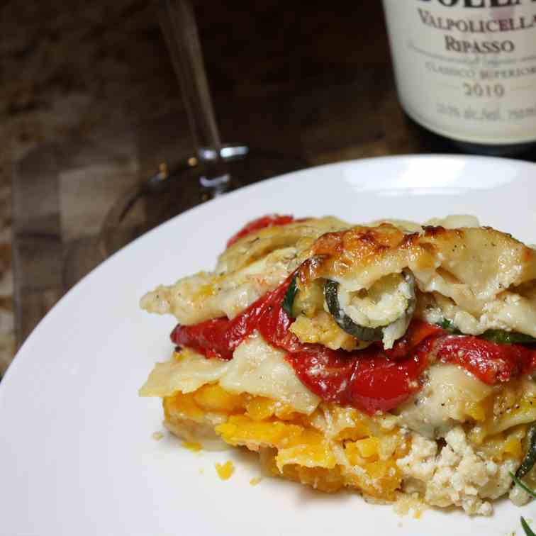 Roasted Vegetable Lasagna