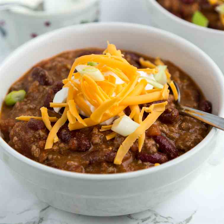 Gameday Super Bowl Chili 