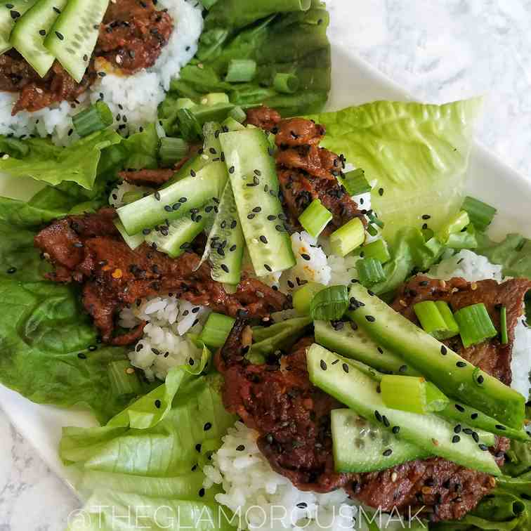 Spicy Korean Pork Bulgogi