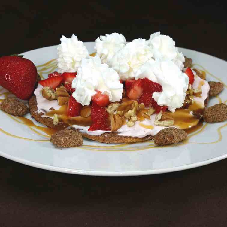 Sticky Dessert Tostada