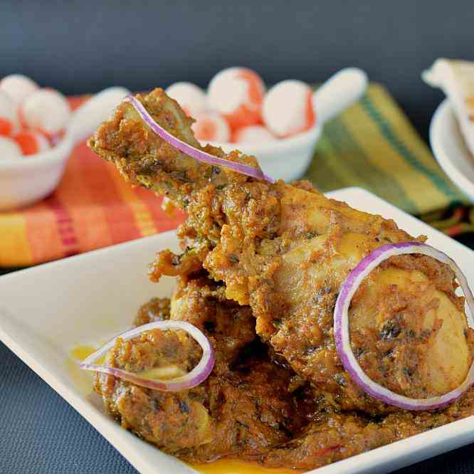 Pan smeared Chicken Chops