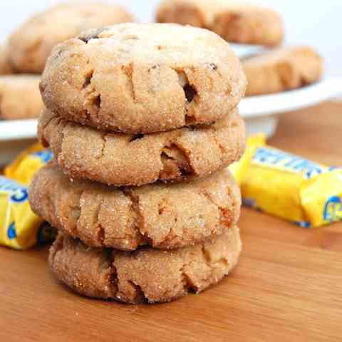 Butterfinger Chocolate Chip Cookies