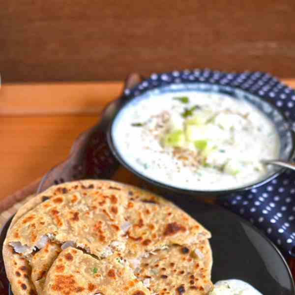 Mooli Paratha (Raddish flat bread)