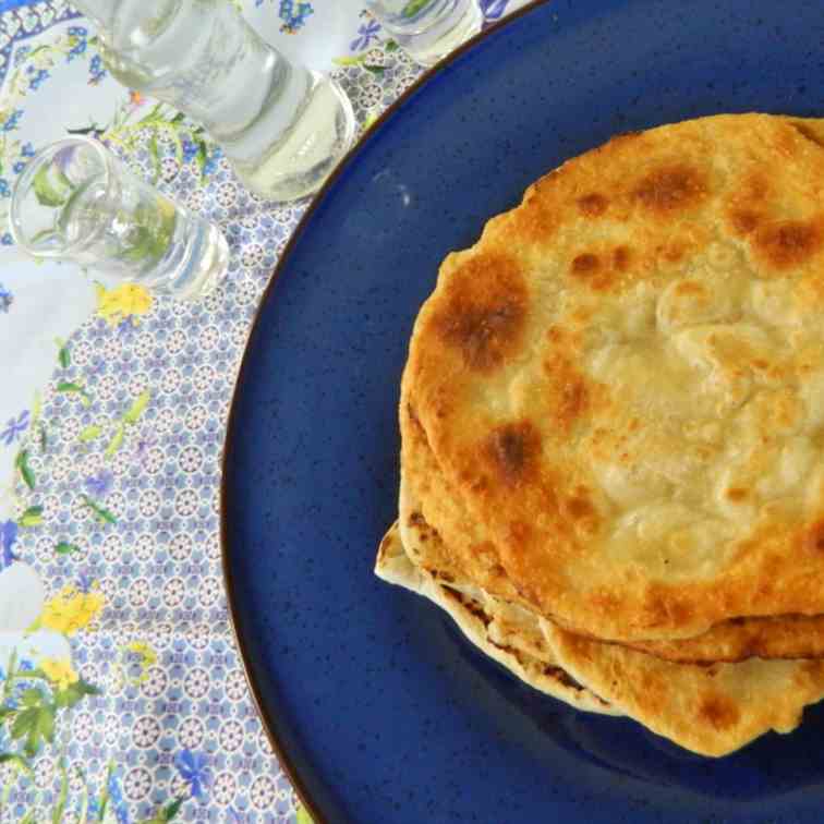 Cheese and honey pies from Sfakia Crete