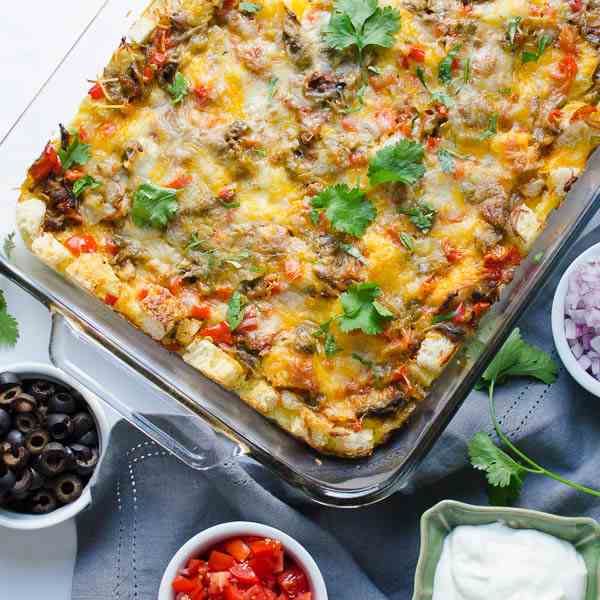 Hatch Chile Breakfast Strata