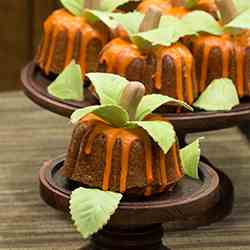 Just in Time for Autumn Mini Pumpkin Bundt