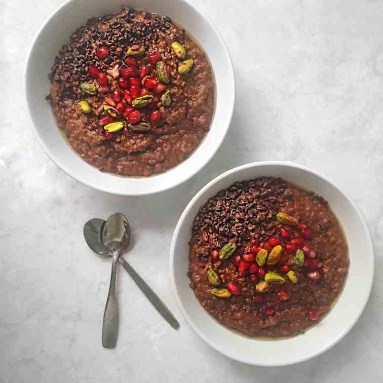Double Chocolate Porridge Recipe