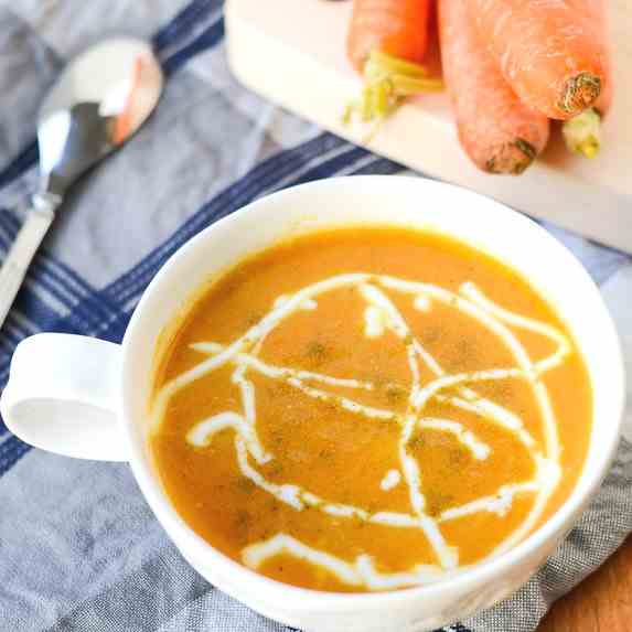 Moroccan Spiced Carrot Soup