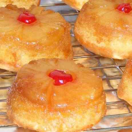 Pineapple Upside Down Cupcakes