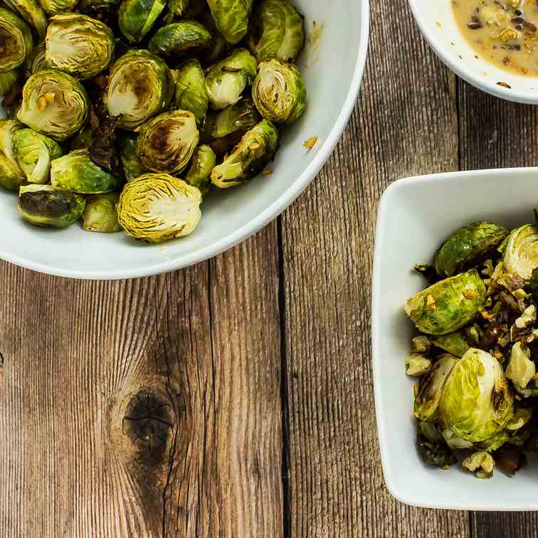 Bacon Honey Dijon Brussel Sprouts