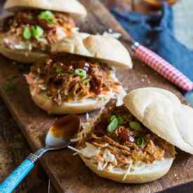 Pulled pork sandwiches