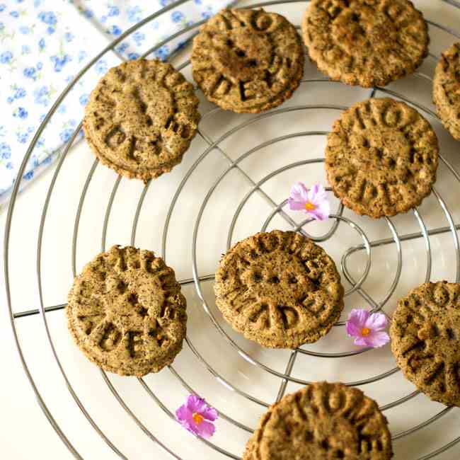 Buckwheat Cardamom Cookies