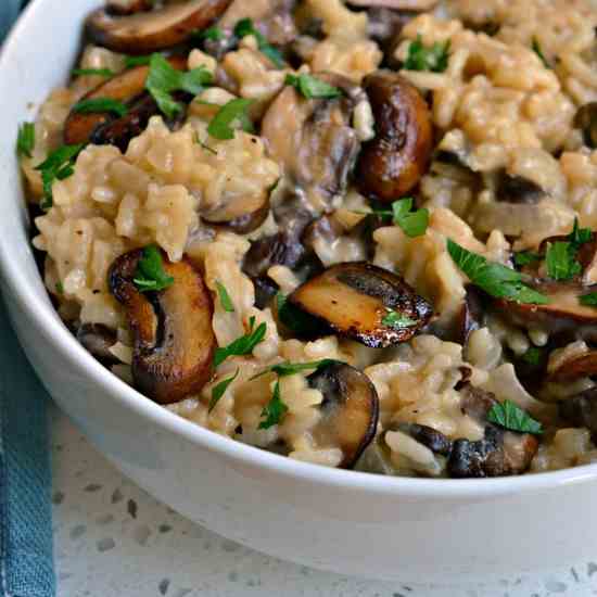 Mushroom Risotto