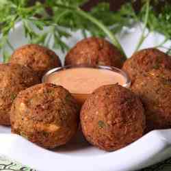 Spicy Fava Bean Falafel